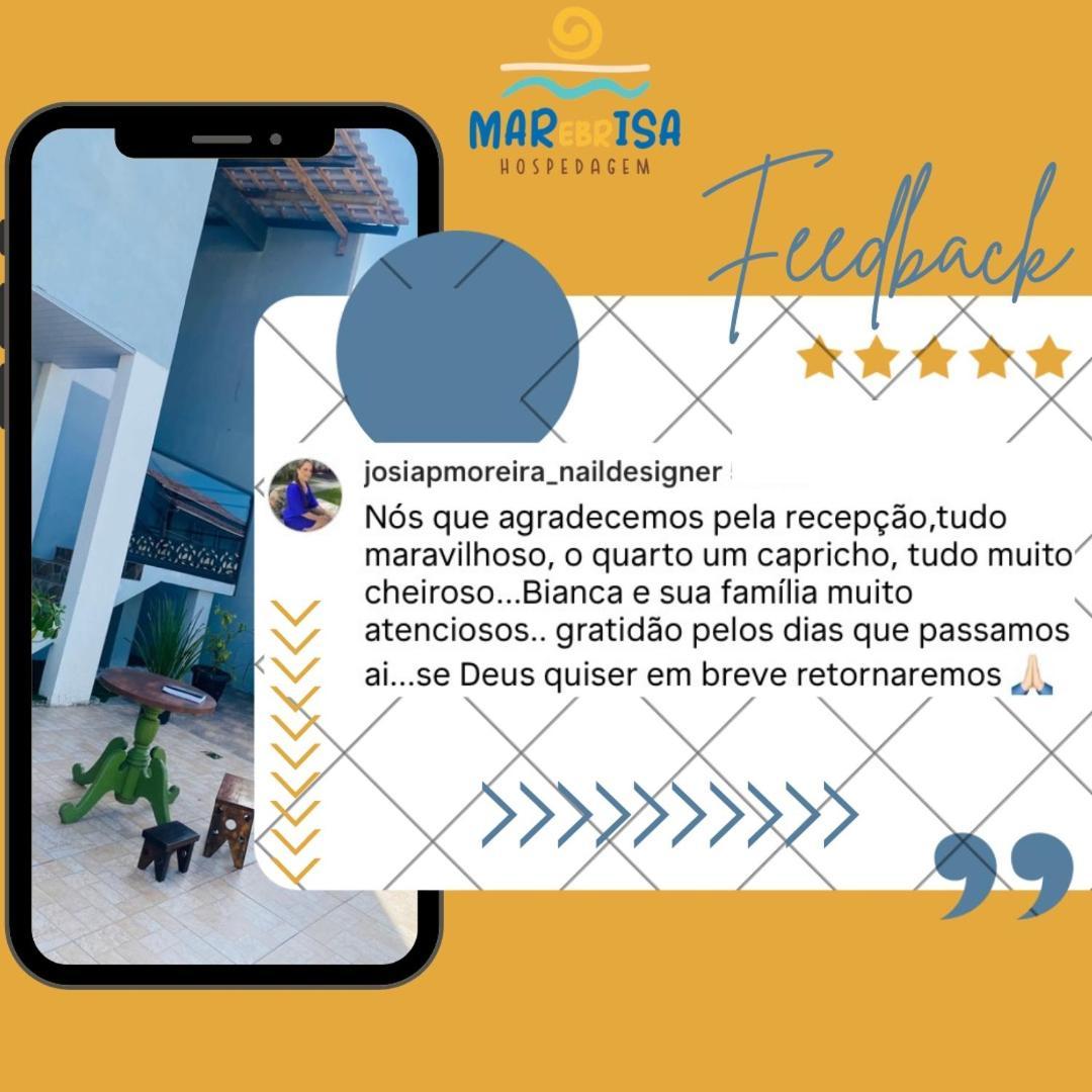 Mar&Brisa Hospedagem Penha  Ngoại thất bức ảnh